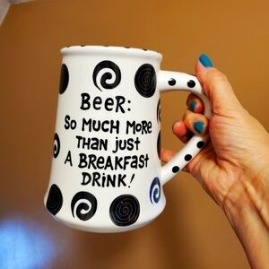 Lorrie Veasey Our name is Mud Novelty Beer Mug